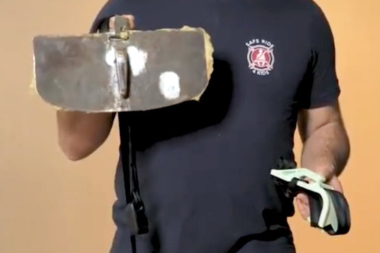 Tummy Shield steel versus knockoff plastic