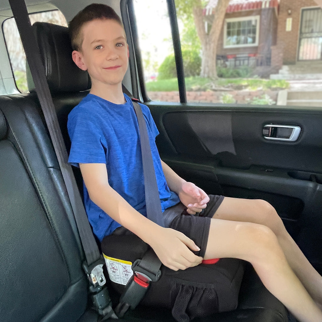 TravelSmarter Delight booster seat with child