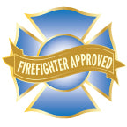 Firefighter approved badge
