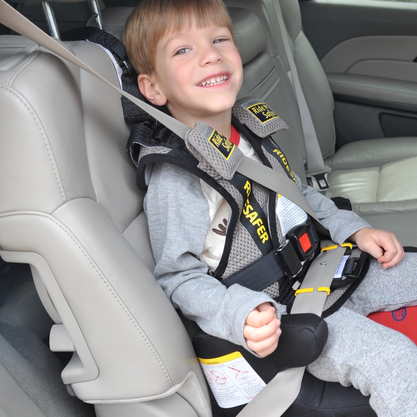 Delighter Booster seat with RideSafer vest