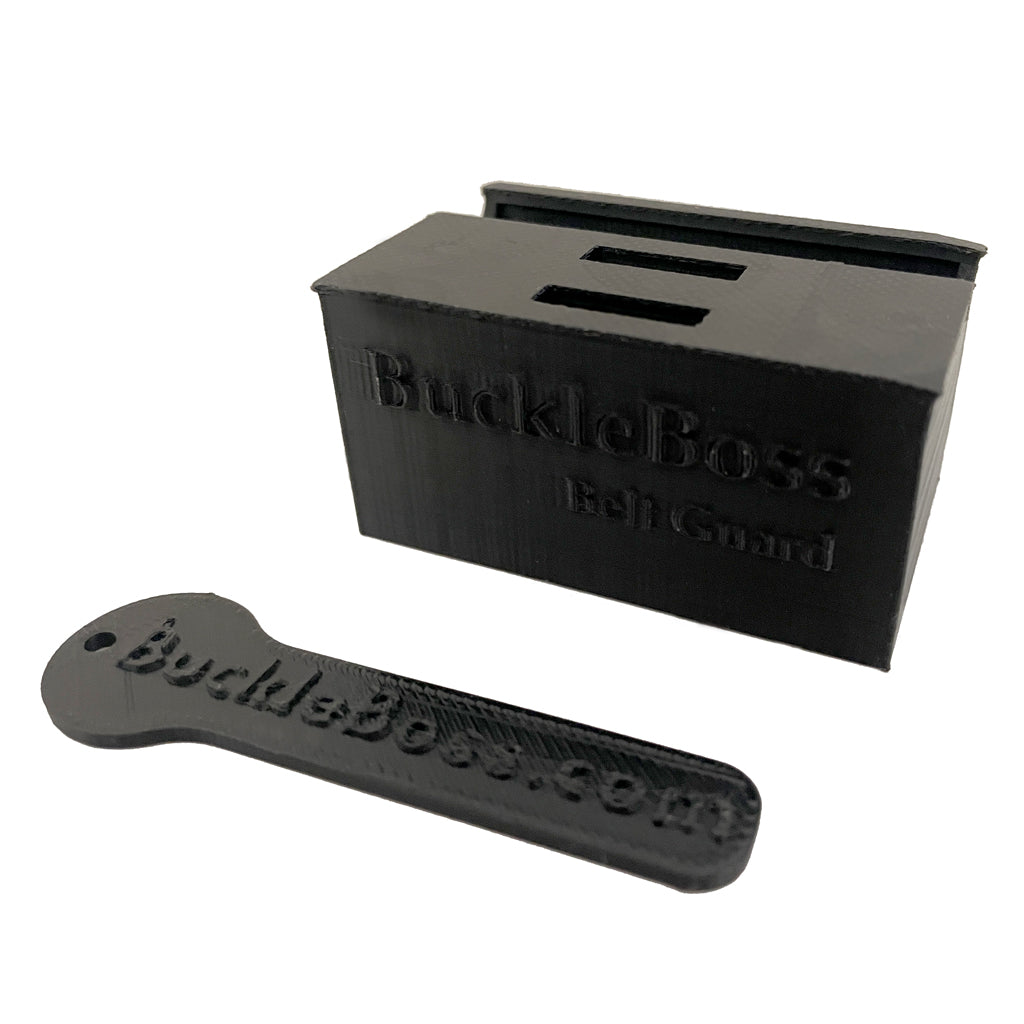 buckle boss seat belt guard