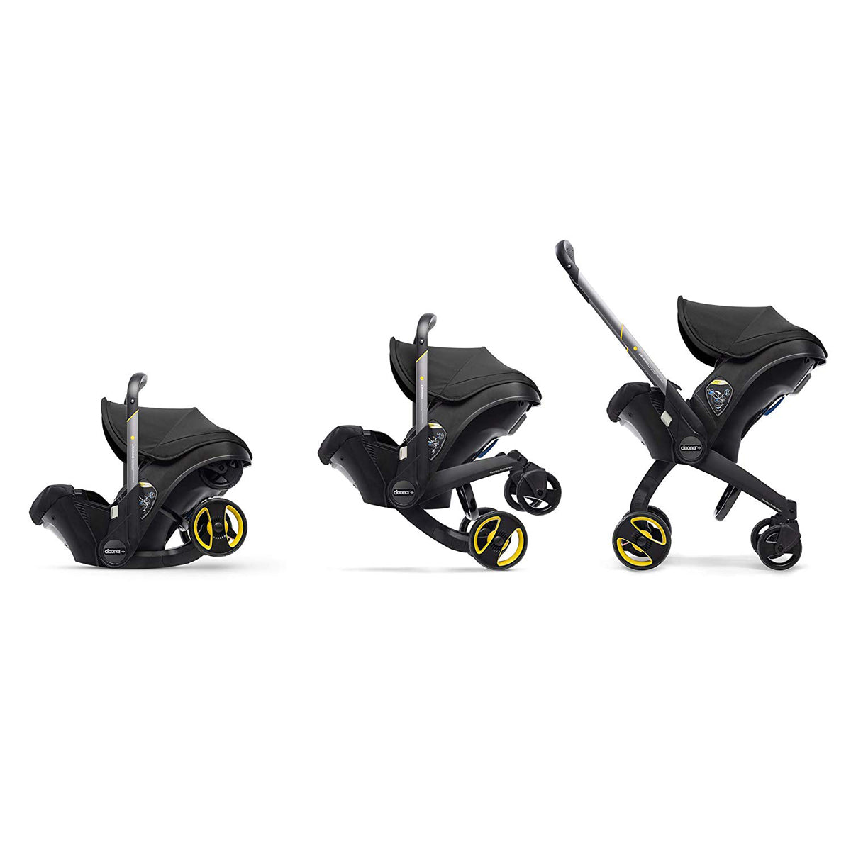 Car seat store into stroller